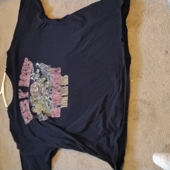 Vintage Use Your Illusion 1992-93 Guns N' Roses Tour T-Shirt - Black - Picture 2 of 4